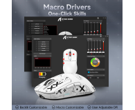 Attack Shark X3PRO 8kHz PAW3395 Omron biała - 1472674 - zdjęcie 6